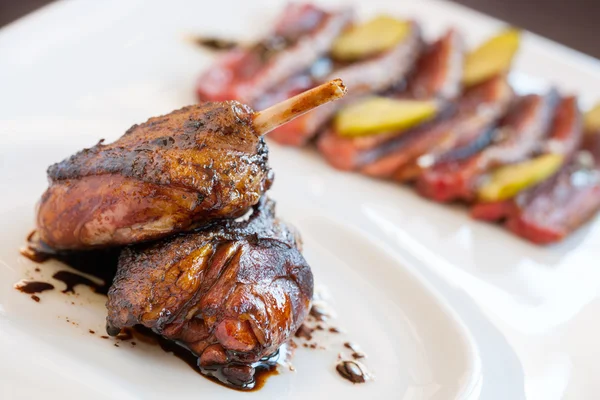 Roasted duck close up. — Stock Photo, Image