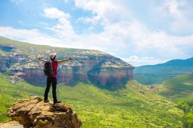 Mountain view düşünürken turizm.