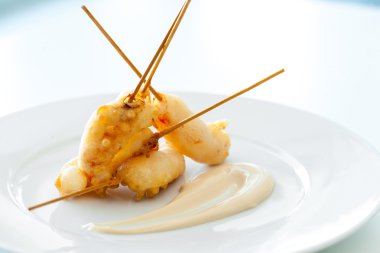 karides tempura.