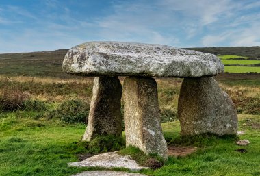 Lanyon Quoit - Cornwall, İngiltere 'de dolmen
