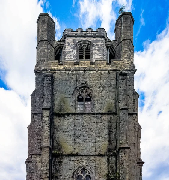 Chichester Cathedral Cathedral Church Holy Trinity Fristående Medeltida Klocktorn Känd — Stockfoto