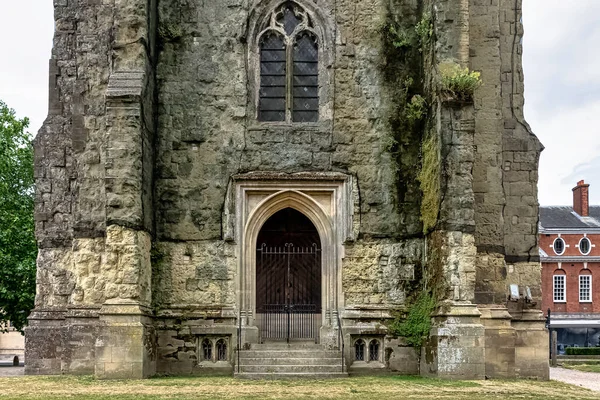 Chichester Cathedral Cathedral Church Holy Trinity Vrijstaande Middeleeuwse Klokkentoren Bekend — Stockfoto