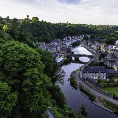 Dinan Limanı - Dinan, Brittany, Fransa