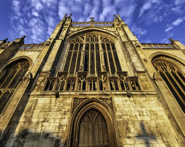 Gloucester Katedrali Resmi Olarak Peter Katedrali Gloucester Gloucestershire Ngiltere Deki — Stok fotoğraf