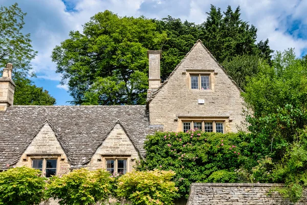 Vintage Architecture Cotswolds Area Bibury Gloucestershire Червня 2022 — стокове фото