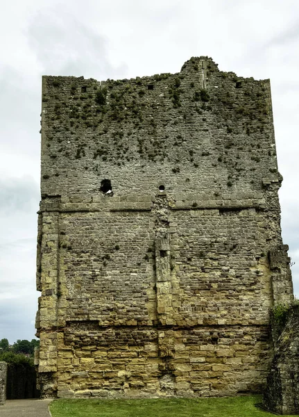 Überreste Von Schloss Chepstow Castell Cas Gwent Chepstow Monmouthshire Wales — Stockfoto