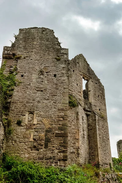 Remains Chepstow Castle Castell Cas Gwent Chepstow Monmouthshire Wales United — Stok fotoğraf
