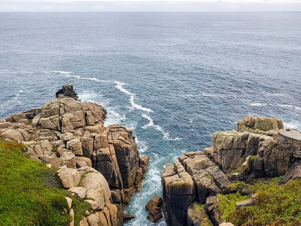 Celtic Sea View Minack Theatre Porthcurno Penzance Cornwall United Kingdom — 图库照片