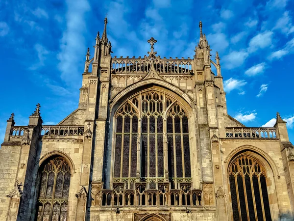 Gloucester Katedrali Resmi Olarak Peter Katedrali Gloucester Gloucestershire Ngiltere Deki — Stok fotoğraf