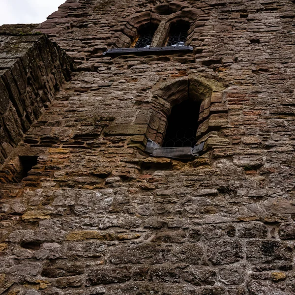 Remains Chepstow Castle Castell Cas Gwent Chepstow Monmouthshire Wales United — Stockfoto