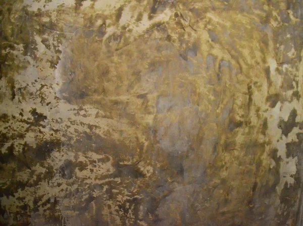 Золота стіна, полірований цемент жовтий — стокове фото