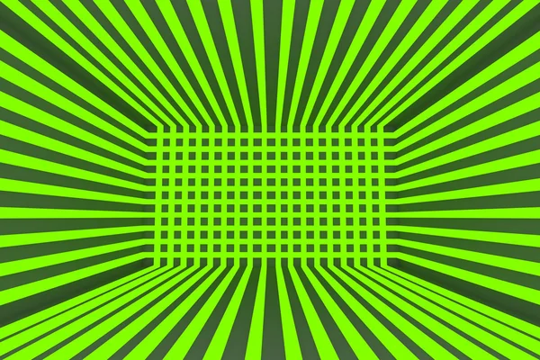 Tomt rum med grön laser — Stockfoto