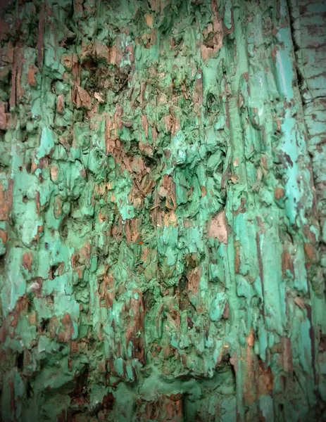 Viejo verde de madera —  Fotos de Stock