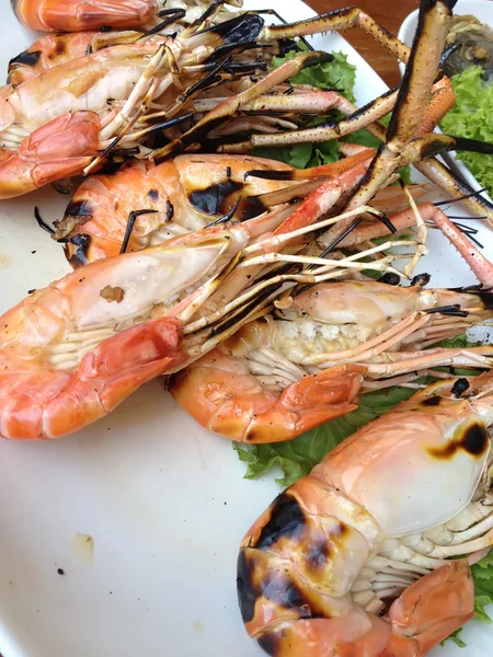 Shrimp roast — Stock Photo, Image