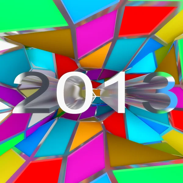 2013 new year — Stock Photo, Image