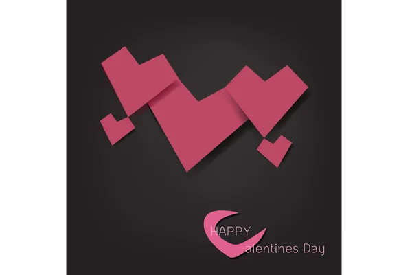 Feliz diseño de San Valentín — Vector de stock