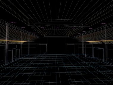 iç tel kafes render