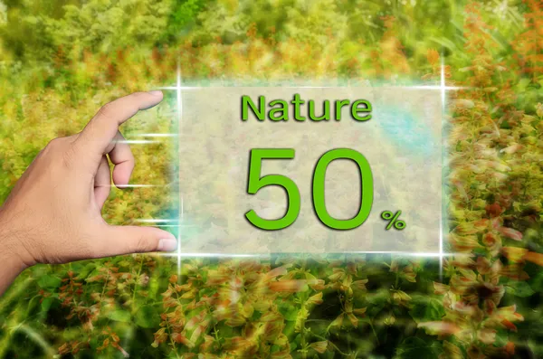 Natural 50 percent — Stock Photo, Image