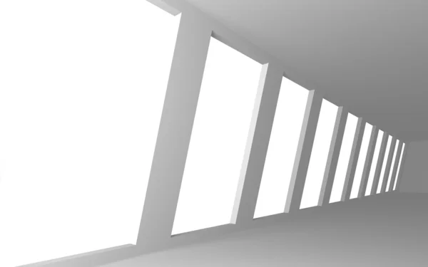 Interior espaço branco — Fotografia de Stock