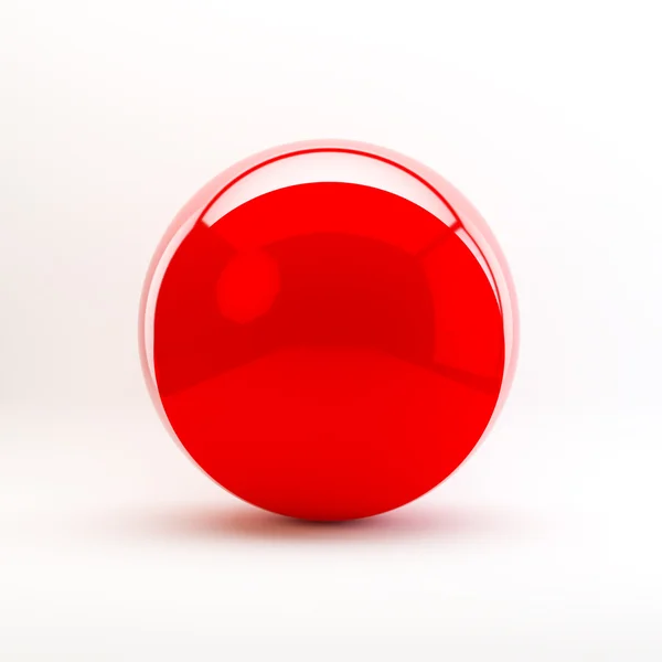 Rote Kugel — Stockfoto