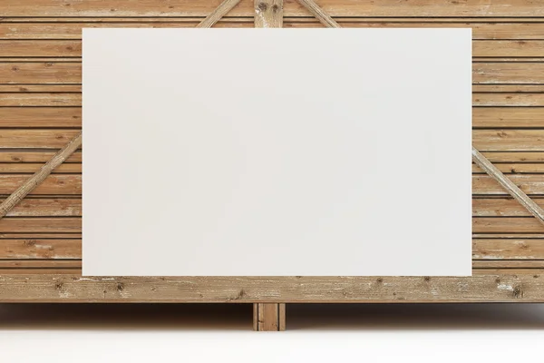 Em branco na caixa — Fotografia de Stock