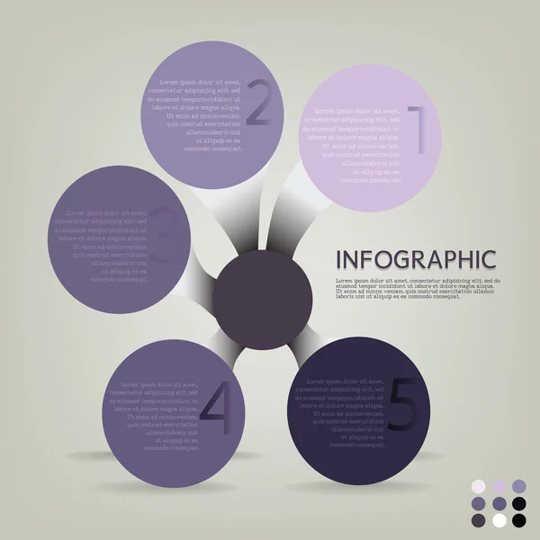 Plan infográfico — Vector de stock