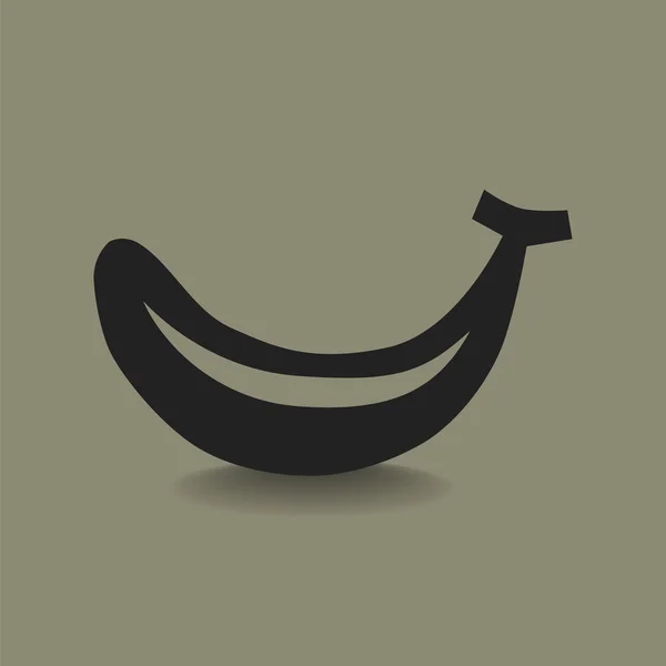 Icône banane — Image vectorielle