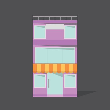 dükkan bina simgesini