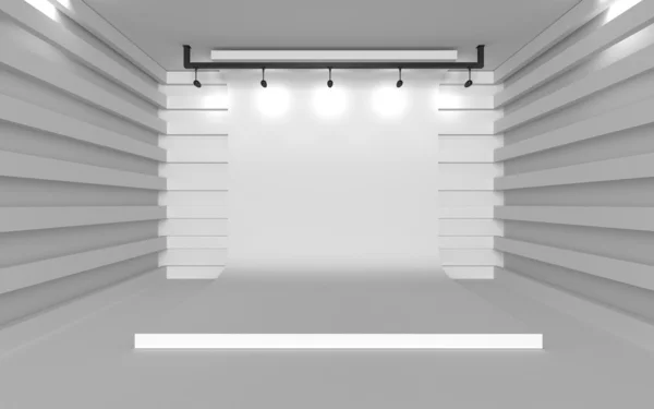 Telón de fondo en la habitación con pared de serración abstracta — Foto de Stock