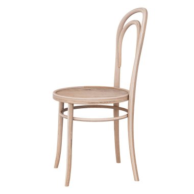 3d Furniture Modern Chair isolated on a white background, Decoration Design for living., 3D Rendering