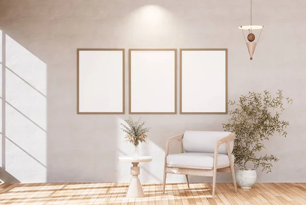 Furniture Fixture Neutral Tones Minimal Wood Texture Sunlight Window Create — Photo