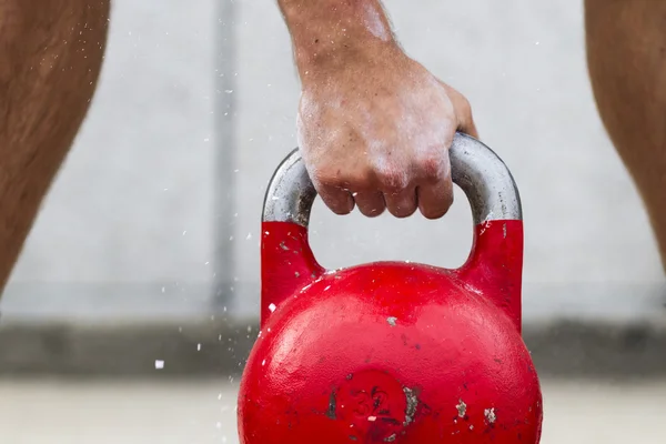 Kettle bell — Stock Photo, Image