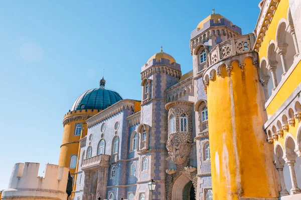 Pałac Penii Sintra Portugalia Pałac Jest Wpisany Listę Światowego Dziedzictwa — Zdjęcie stockowe