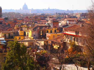 Roma 'nın panoramik manzarası