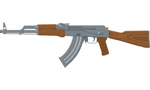 Fusil d'assaut — Image vectorielle