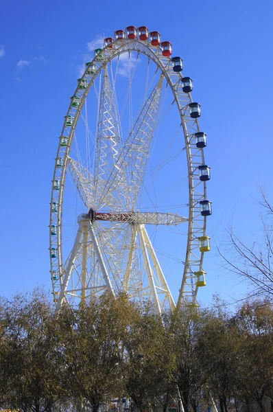 New Ferris Wheel in Heihe — Stock Photo, Image