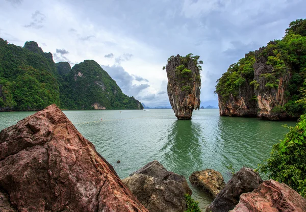 Eiland van thailand james bond — Stockfoto