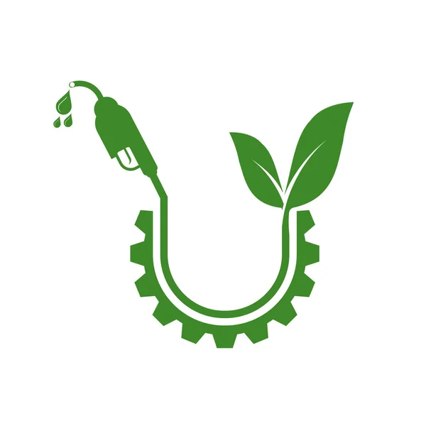 Eco Fuel Biodiesel Ecology Environmental Help World Eco Friendly Ideas — Stok Vektör