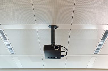Projector on the ceiling clipart