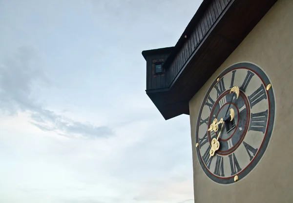 Clock tower in Graz — Stock Photo, Image