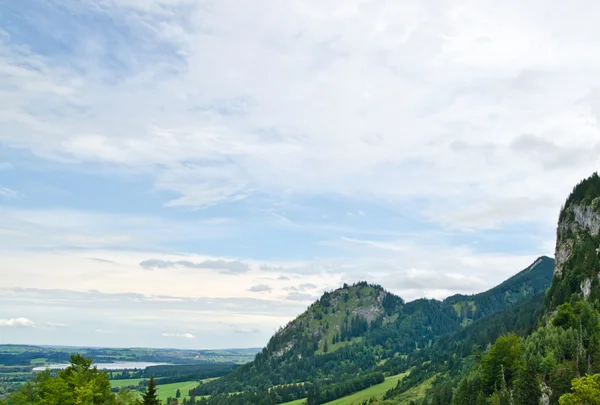 Berg en hemel — Stockfoto