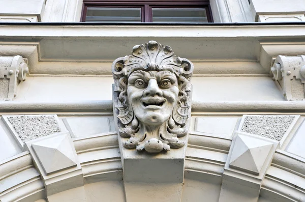 Dekoracji domu w Grazu w starej części miasta — Zdjęcie stockowe