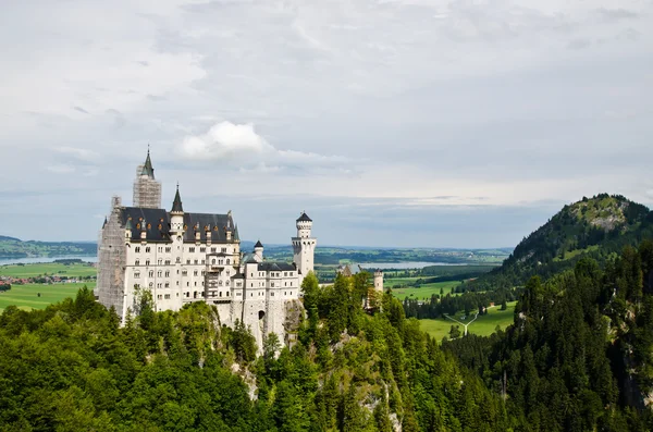 Neuschwanstein castle in Bavaria, Germany Stock Image