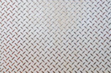 Seamless steel diamond plate texture clipart