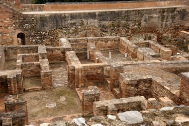 Labirent alhambra görünümünü