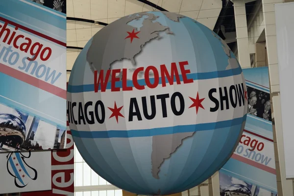Chicago autoshow Stockfoto