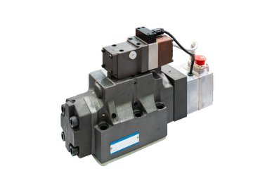 Hidrolik elektrik solenoid vanası kontrol akışı veya sıvı hidrolik yağı hidrolik silindire veya kırpma yolu ile izole edilmiş motora yönlendirmek için