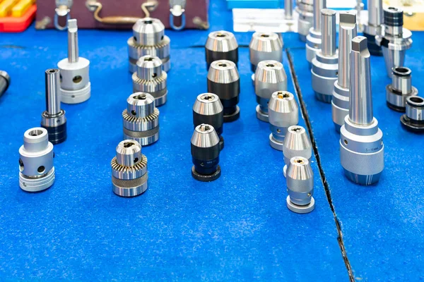 Various Type Collet Quick Chuck Holder Drill Bit Cutting Tool — стоковое фото