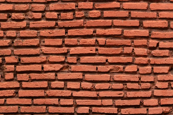 Absztrakt Háttér Piros Régi Tégla Építési Fal Textúra — Stock Fotó
