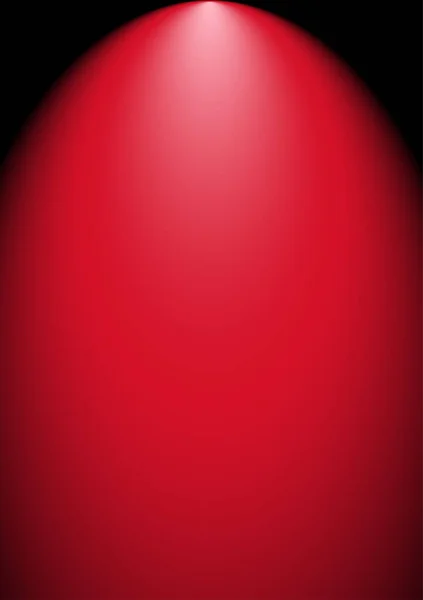 Fondo Abstracto Luz Roja Con Ilustración Vector Fondo Negro — Vector de stock